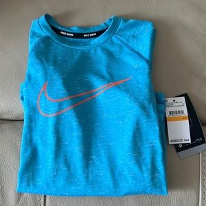 Boy's Nike Hydroguard Dri-Fit Swim Surf UV long Sleeve Shirt.